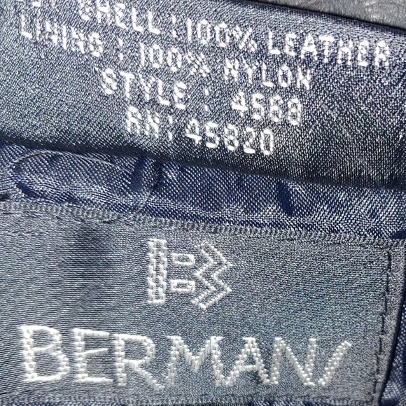 Bermans 100% Leather Mini Pencil Skirt Size 8 Black - Picture 5 of 8